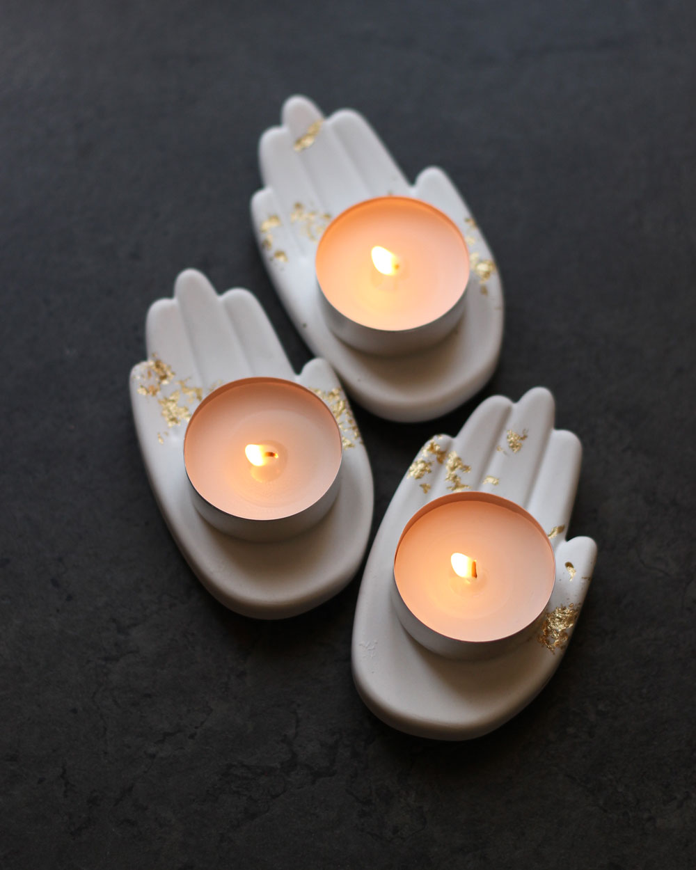 Set of 3 Mini Candleholders