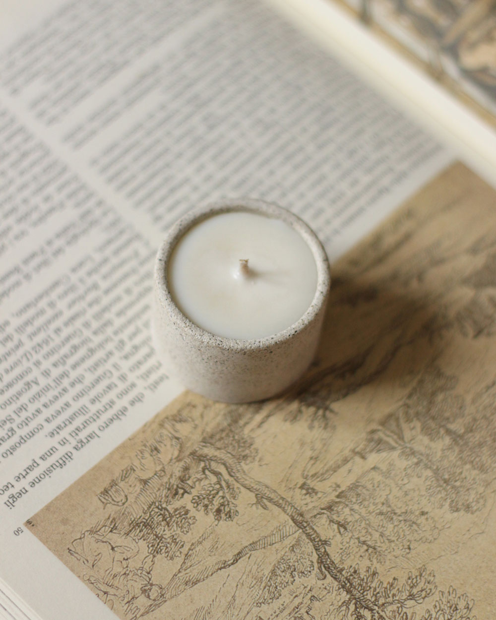 maricandance - Mini Unscented Soy Wax Candle