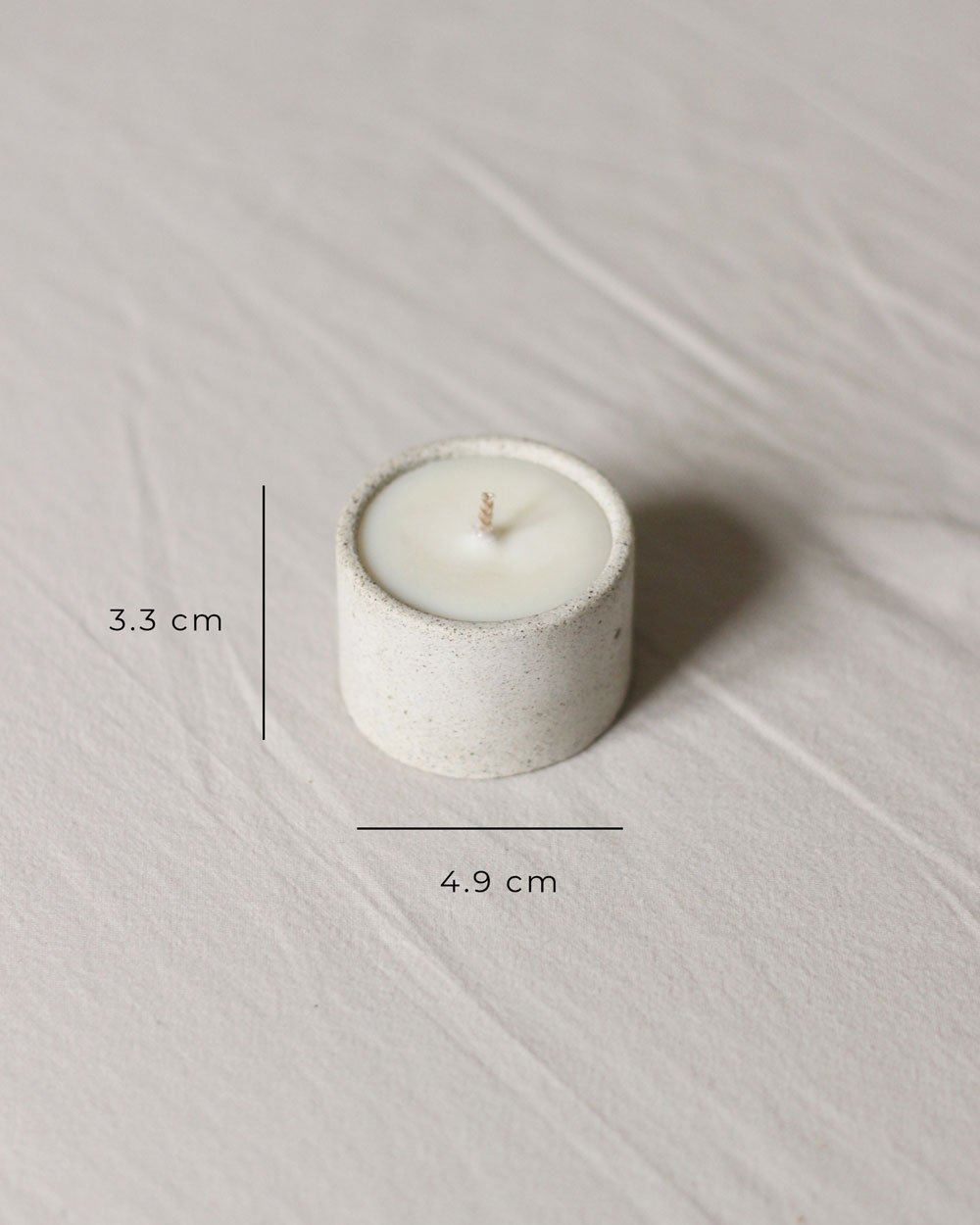 maricandance - Mini Unscented Soy Wax Candle